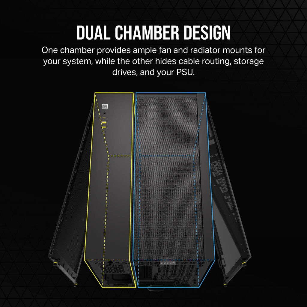 Corsair 2500D AIRFLOW Midi Tower Black