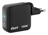 Verbatim Mini GaN Charger 100W with Display
