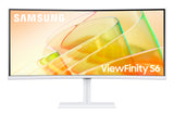 Samsung LS34C650TAU Computer Monitor 86.4 cm (34") 3440 x 1440 pixels 4K Ultra HD LED White