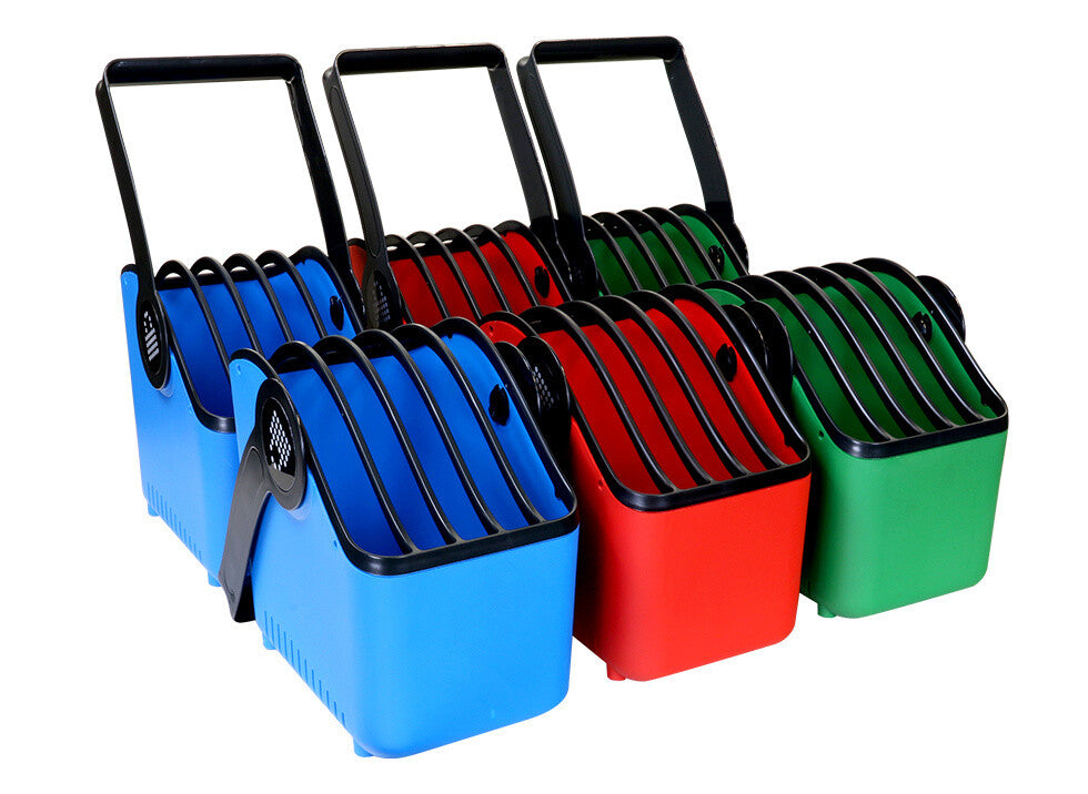 LocknCharge Set of 6 Large Baskets(