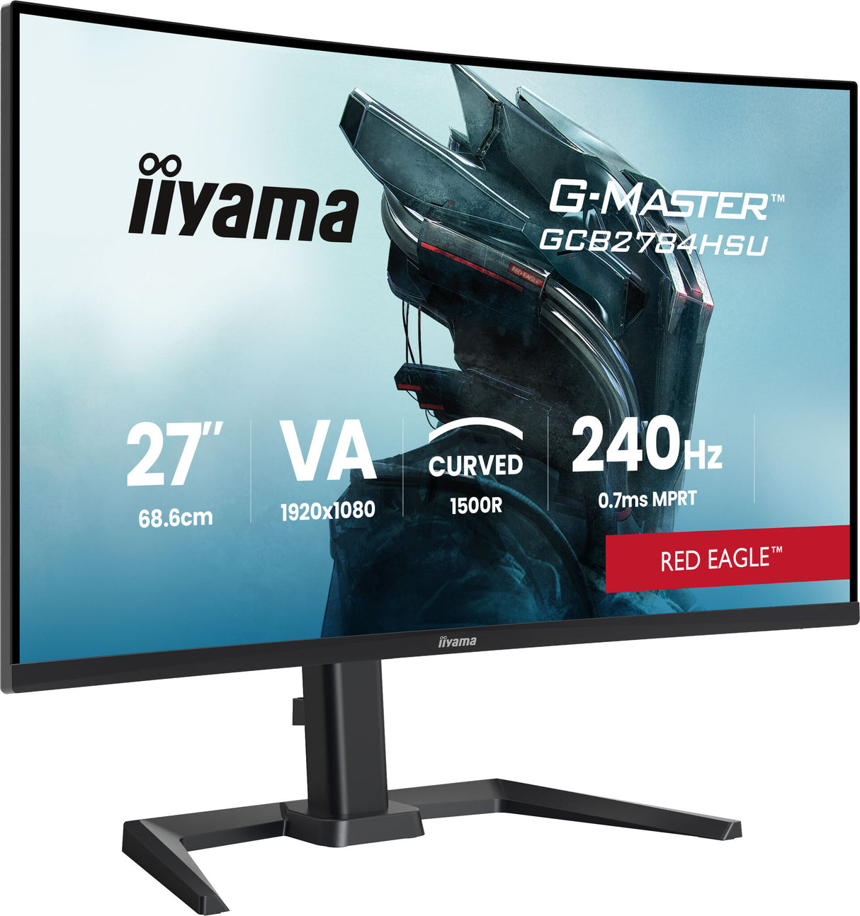 iiyama G-MASTER GCB2784HSU-B1 27" 240Hz computer monitor 68.6 cm (27") 1920 x 1080 pixels Black