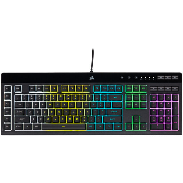 Corsair K55 RGB PRO keyboard Gaming USB QWERTY UK English Black