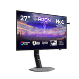AOC AGON PRO AGP277QKDC computer monitor 67.3 cm (26.5") 2560 x 1440 pixels Quad HD OLED Grey