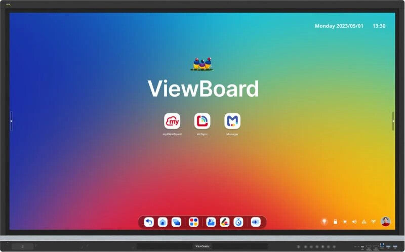 Viewsonic IFP5551 Display interactive whiteboard 139.7 cm (55") 3840 x 2160 pixels Touchscreen Black