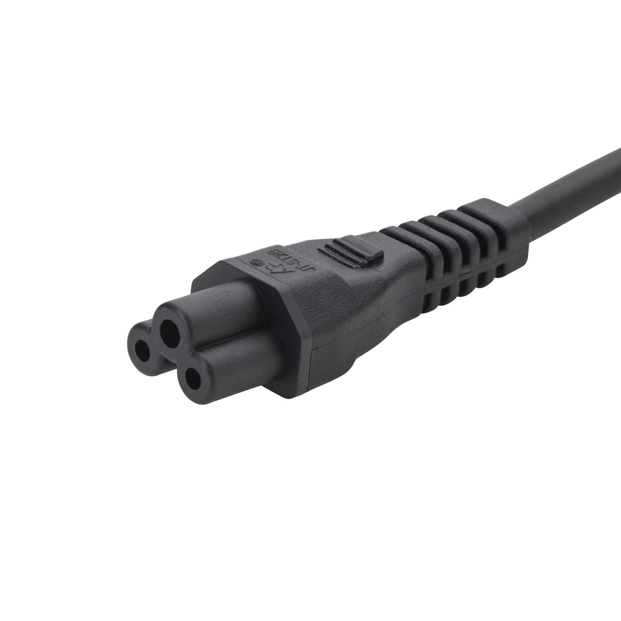connektgear 2m European Mains Power Cable - Schuko Plug to C5 (Cloverleaf) Socket