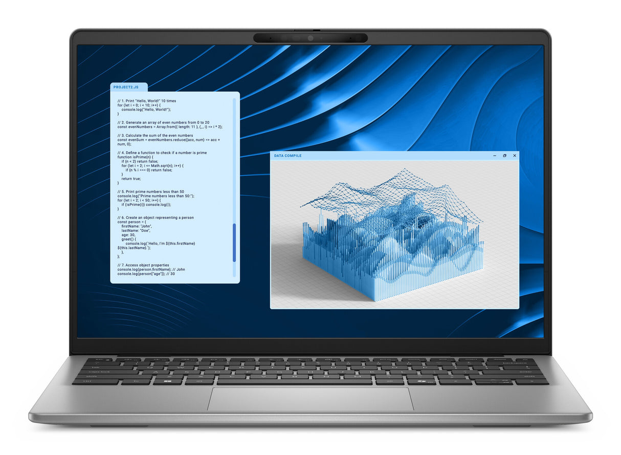 DELL Latitude 5455 Copilot+ PC Snapdragon X1P-64-100 Laptop 35.6 cm (14") Full HD+ 16 GB LPDDR5x-SDRAM 512 GB SSD Wi-Fi 7 (802.11be) Windows 11 Pro UK English Grey