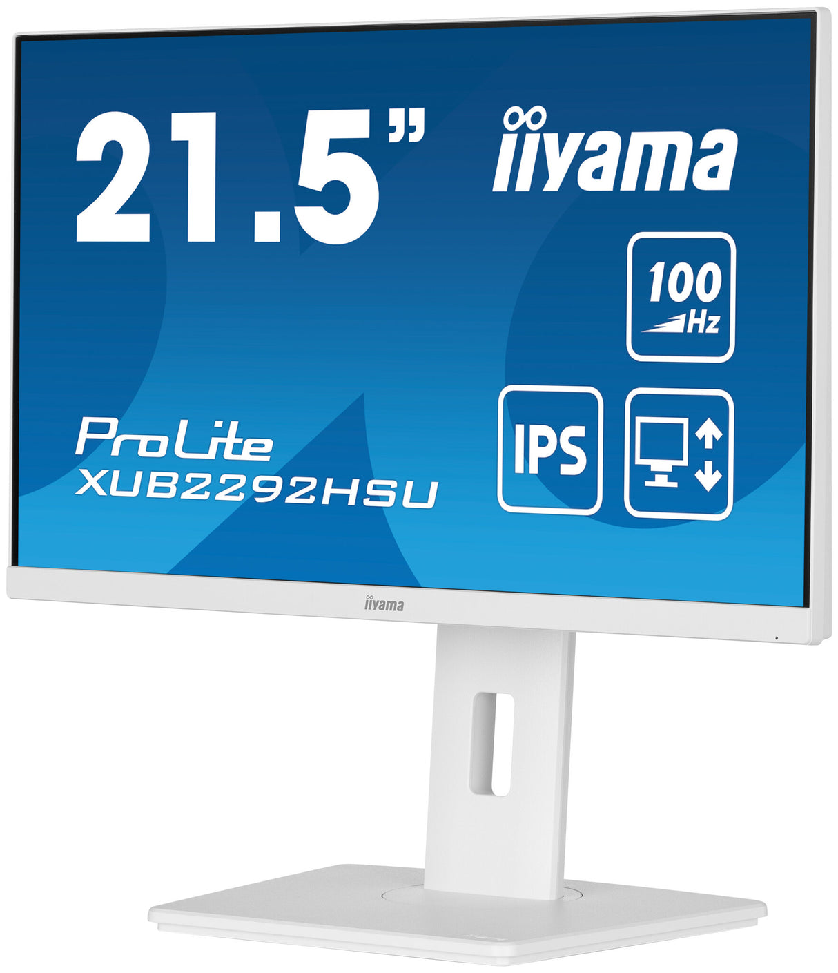 iiyama ProLite XUB2292HSU-W6 computer monitor 54.6 cm (21.5") 1920 x 1080 pixels Full HD LED White