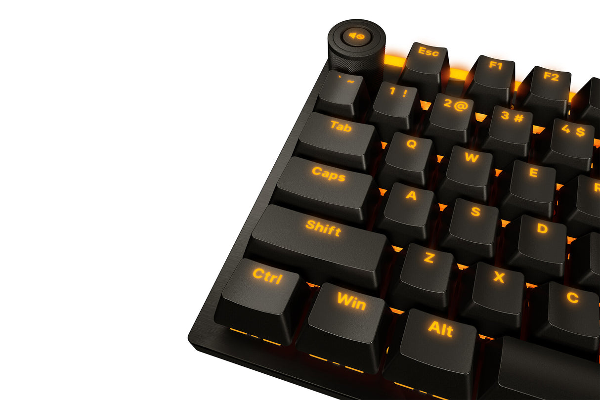 be quiet! Light Mount TKL UK - Silent Linear keyboard Gaming USB QWERTY UK English Black