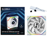 Lian Li UNI FAN SL Wireless LCD 120 Computer case 12 cm White 1 pc(s)