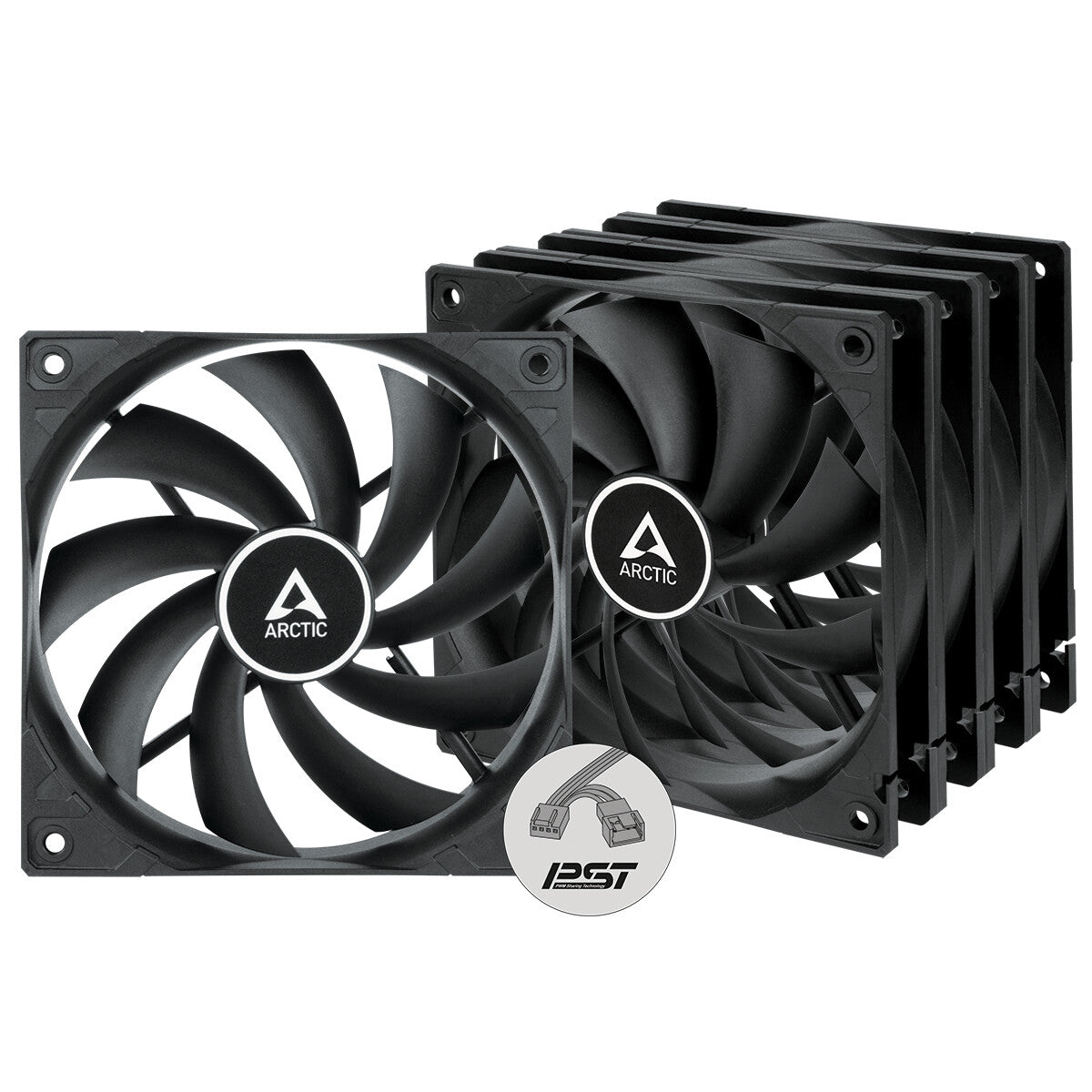 ARCTIC F12 PWM PST - 120 mm PWM Case Fan