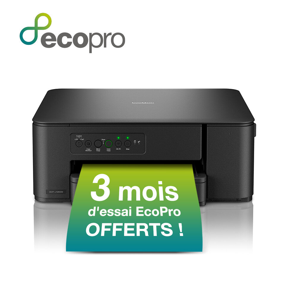 Brother 3-in-1 Compact Wireless Inkjet Printer DCP-J1260W