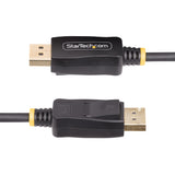 StarTech.com 10ft (3m) DisplayPort to HDMI Adapter Cable, 4K 60Hz with HDR, DP to HDMI 2.0b, Active Video Converter, DisplayPort Desktop to HDMI Monitor