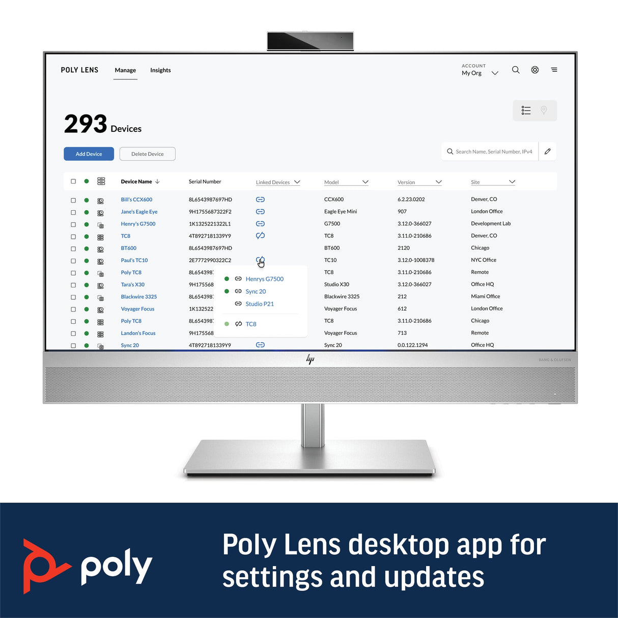 POLY Sync 60 Speakerphone