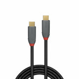 Lindy 2m USB 3.2 Type C Cable, 5A PD, Anthra Line