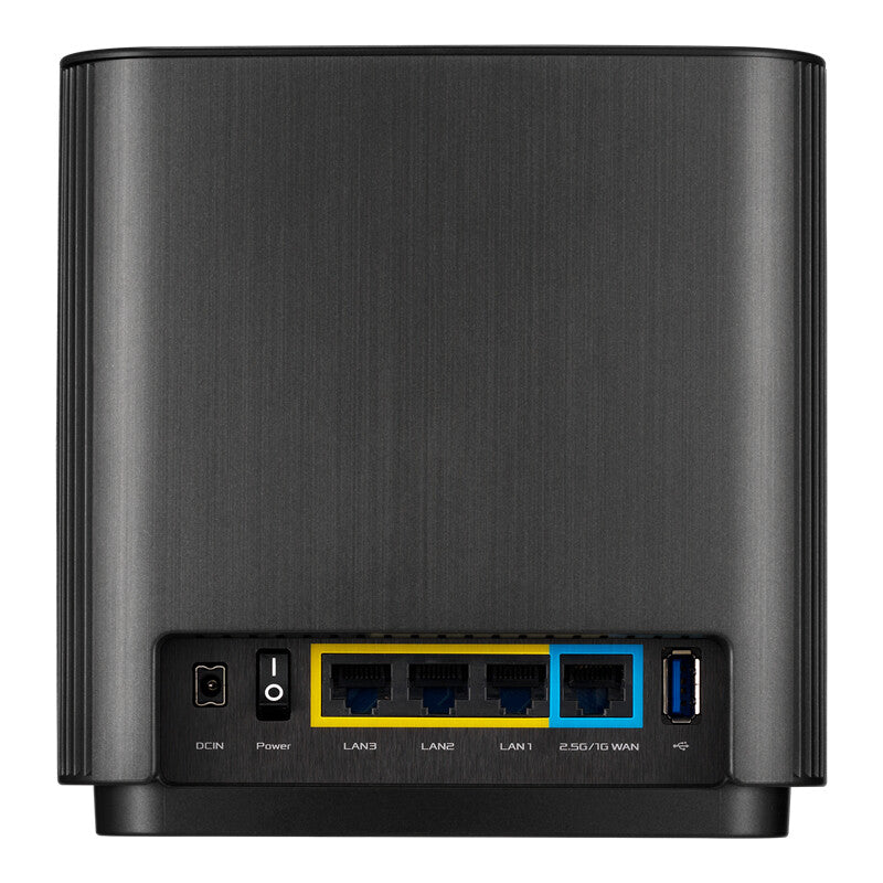 ASUS ZenWiFi AX (XT8) wireless router Gigabit Ethernet Tri-band (2.4 GHz / 5 GHz / 5 GHz) Black