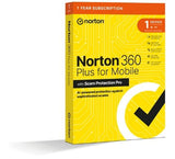 Norton 360 Plus for Mobile - 1 User / 1 Device / 12 Months Antivirus security Commercial 1 license(s) 1 year(s)