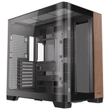 Antec C8 Curve Wood Full Tower Black, Transparent, Wood