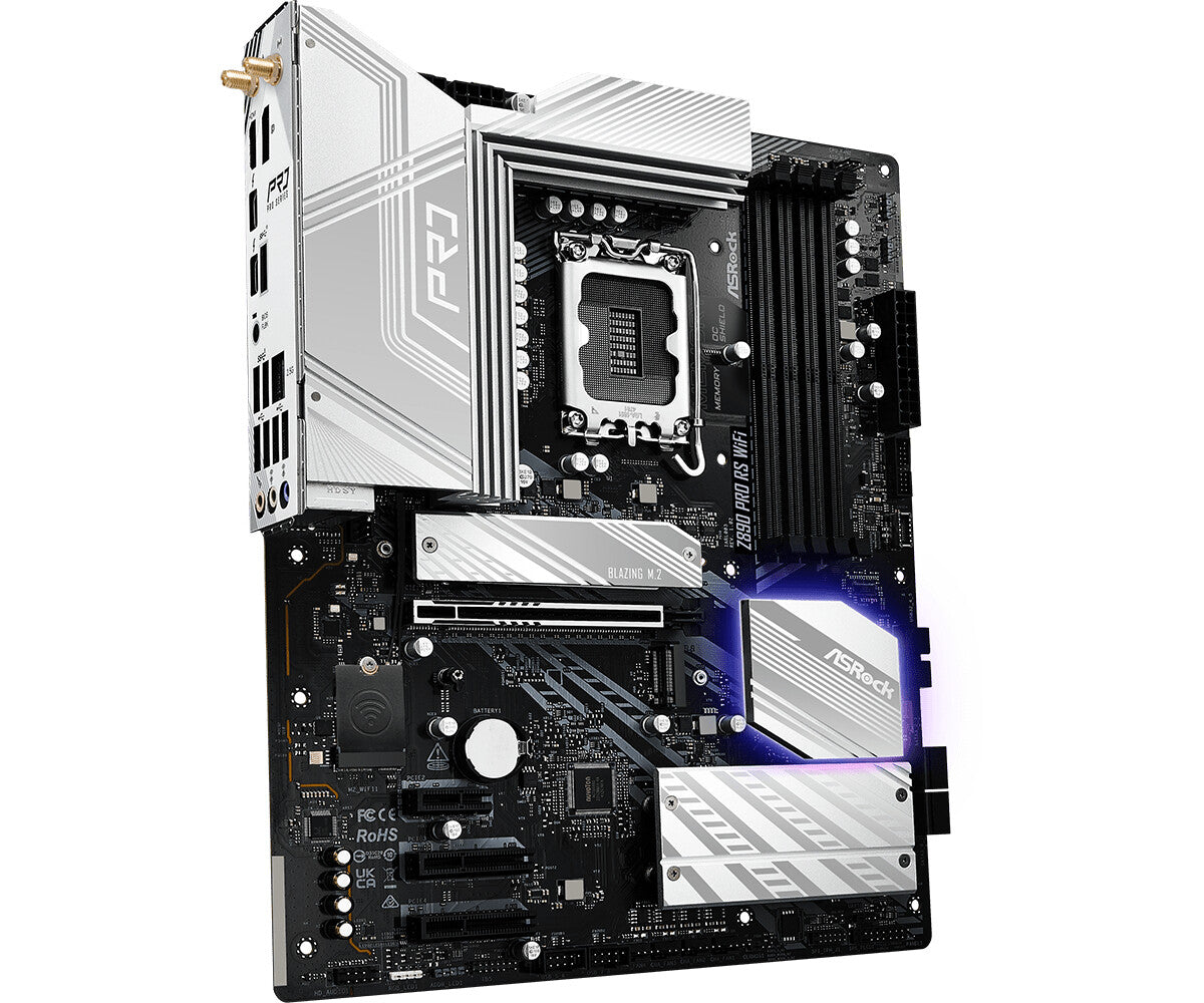 Asrock Z890 Pro RS WiFi Intel Z890 LGA 1851 (Socket V1) ATX