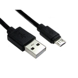 Cables Direct 99CDL2-1602 USB cable USB 2.0 2 m USB A Micro-USB B Black