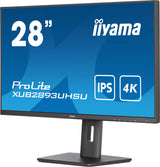 iiyama ProLite computer monitor 71.1 cm (28") 3840 x 2160 pixels 4K Ultra HD LED Black