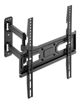 Manhattan Wall Mount for TV & Monitors (Full Motion), For screens 32" to 55", VESA compatability: all between 100x100mm and 400x400mm - check the dimensions of the four mounting holes on back of screen to ensure it fits, Max 35kg, Black, Bracket