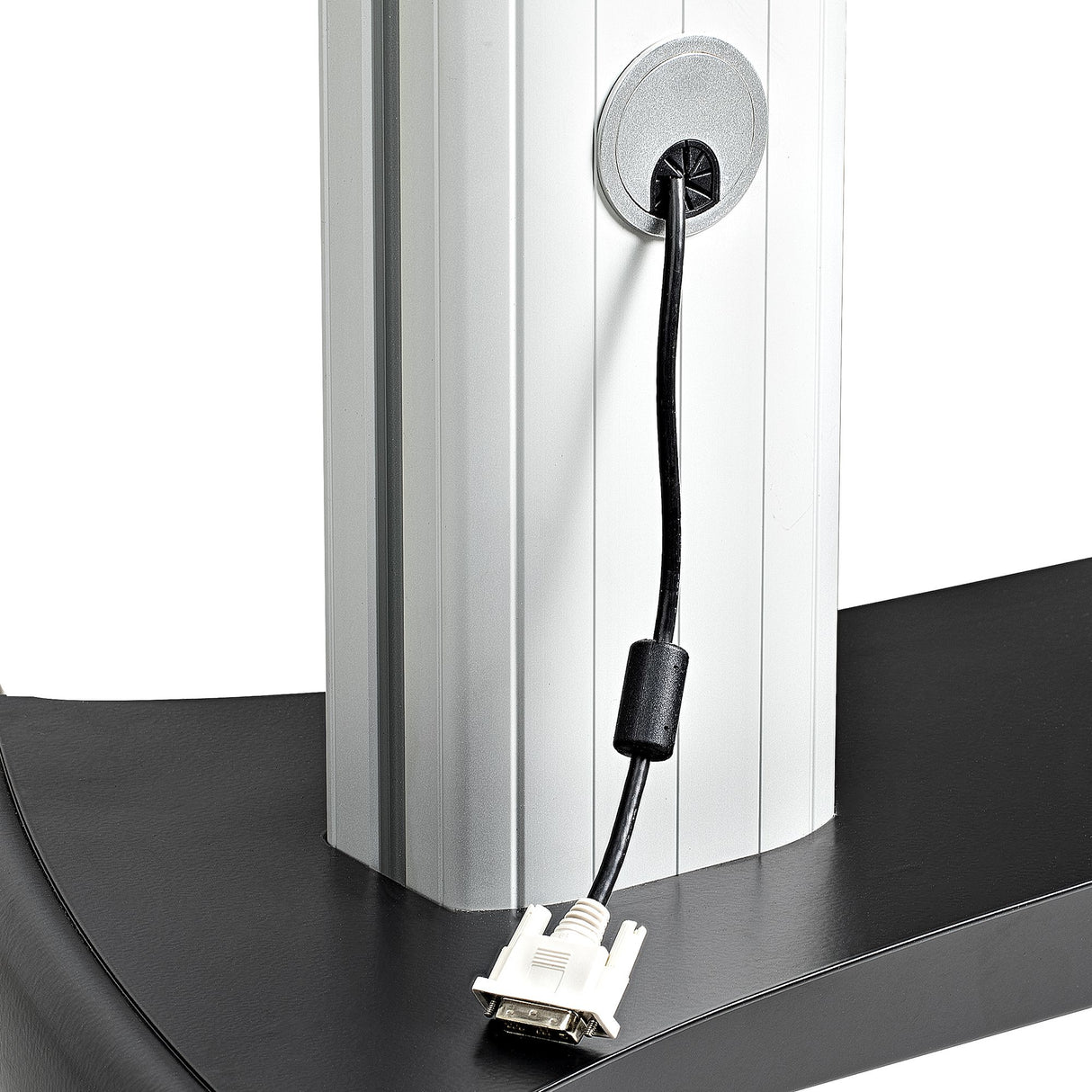 StarTech.com Dual TV Cart for 37-60in VESA TVs up to 110lb/50kg each - Height Adjustable TV Mount, Mobile Display Cart w/ Equipment Shelves - Rolling TV Cart on Wheels - Rolling TV Stand