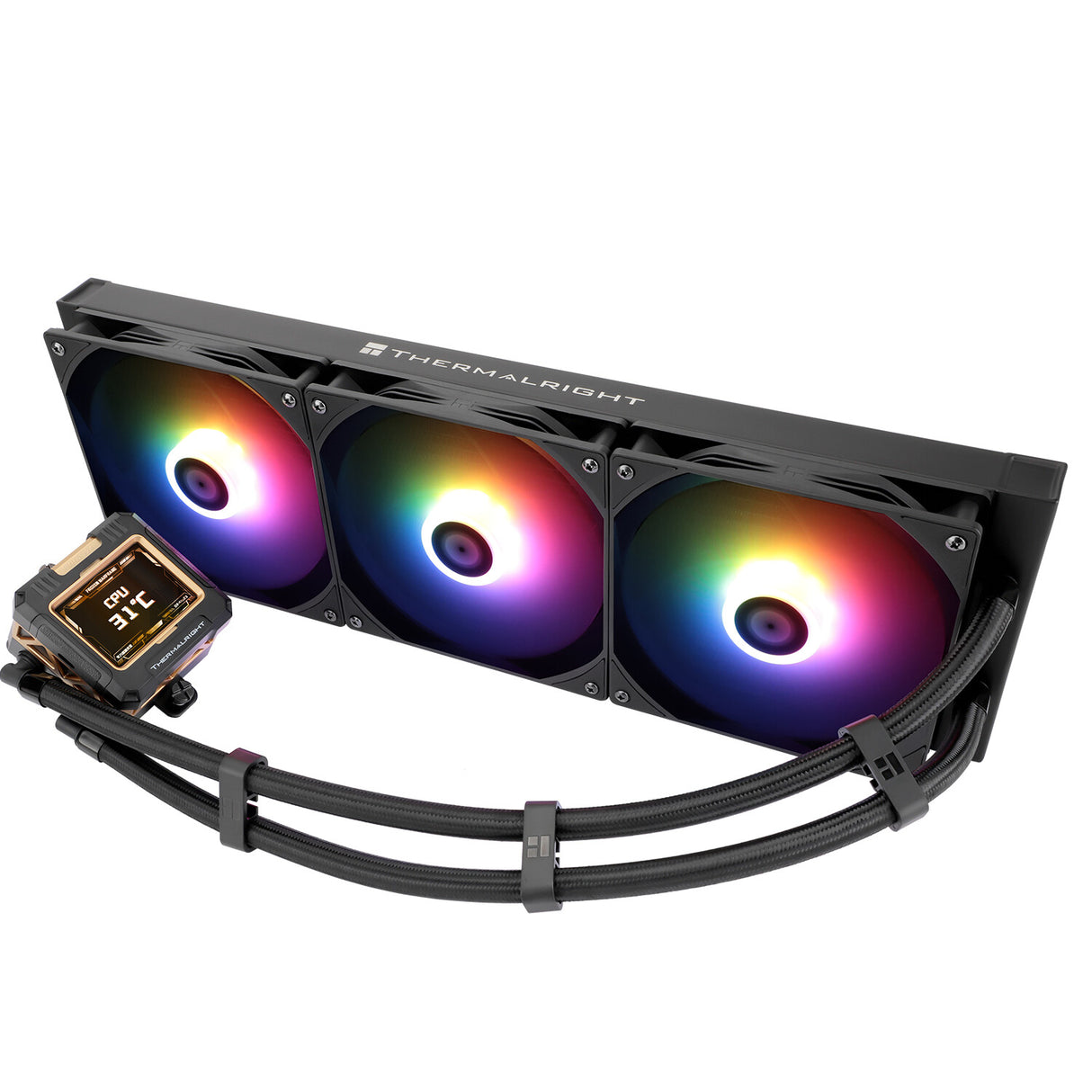 Thermalright Frozen Warframe 420 Processor All-in-one liquid cooler 12 cm Black 1 pc(s)