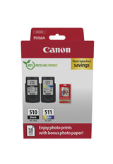 Canon 2970B017 ink cartridge 2 pc(s) Original Black, Cyan, Magenta, Yellow