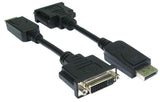 Target HDHDPORT-001CAB video cable adapter DisplayPort DVI Black