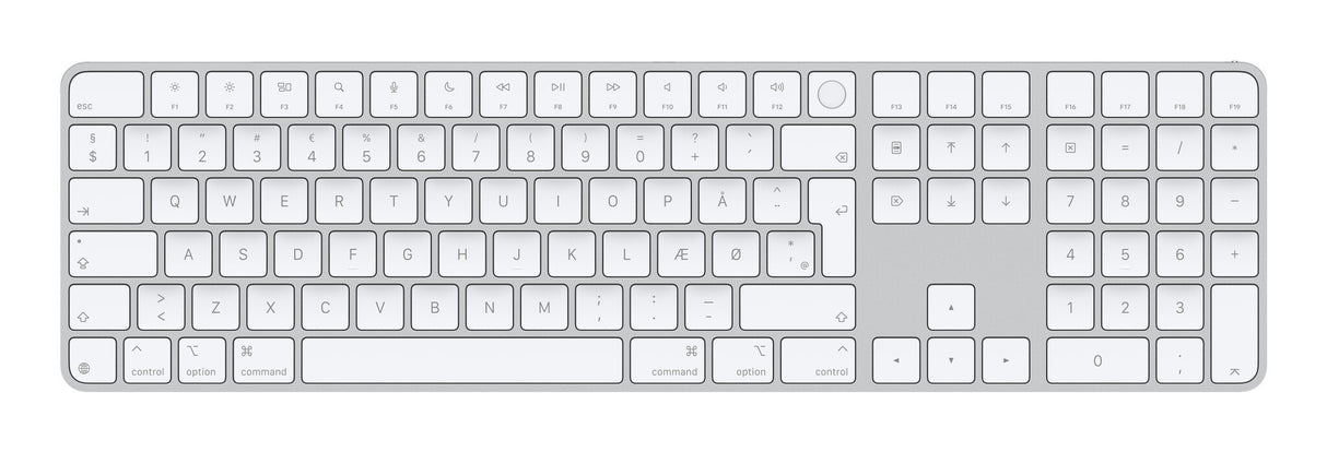 Apple Magic keyboard Universal USB + Bluetooth QWERTY Danish White