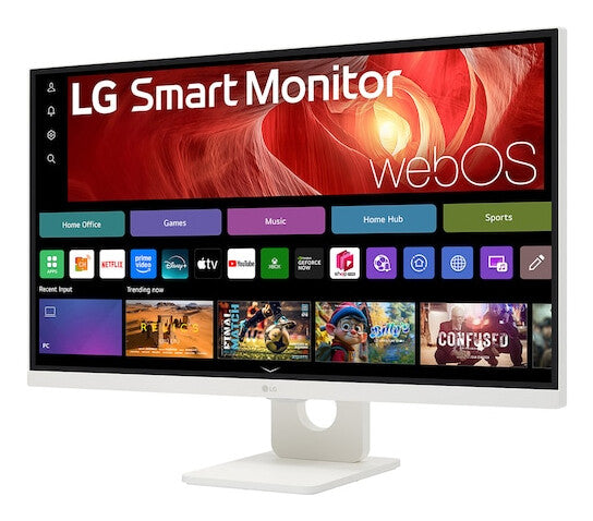 LG 27U731SA-W computer monitor 68.6 cm (27") 3840 x 2160 pixels 4K Ultra HD LCD White