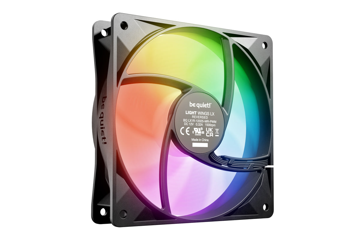 be quiet! Light Wings LX 120 mm PWM Reverse Black Computer case Fan 12 cm 1 pc(s)