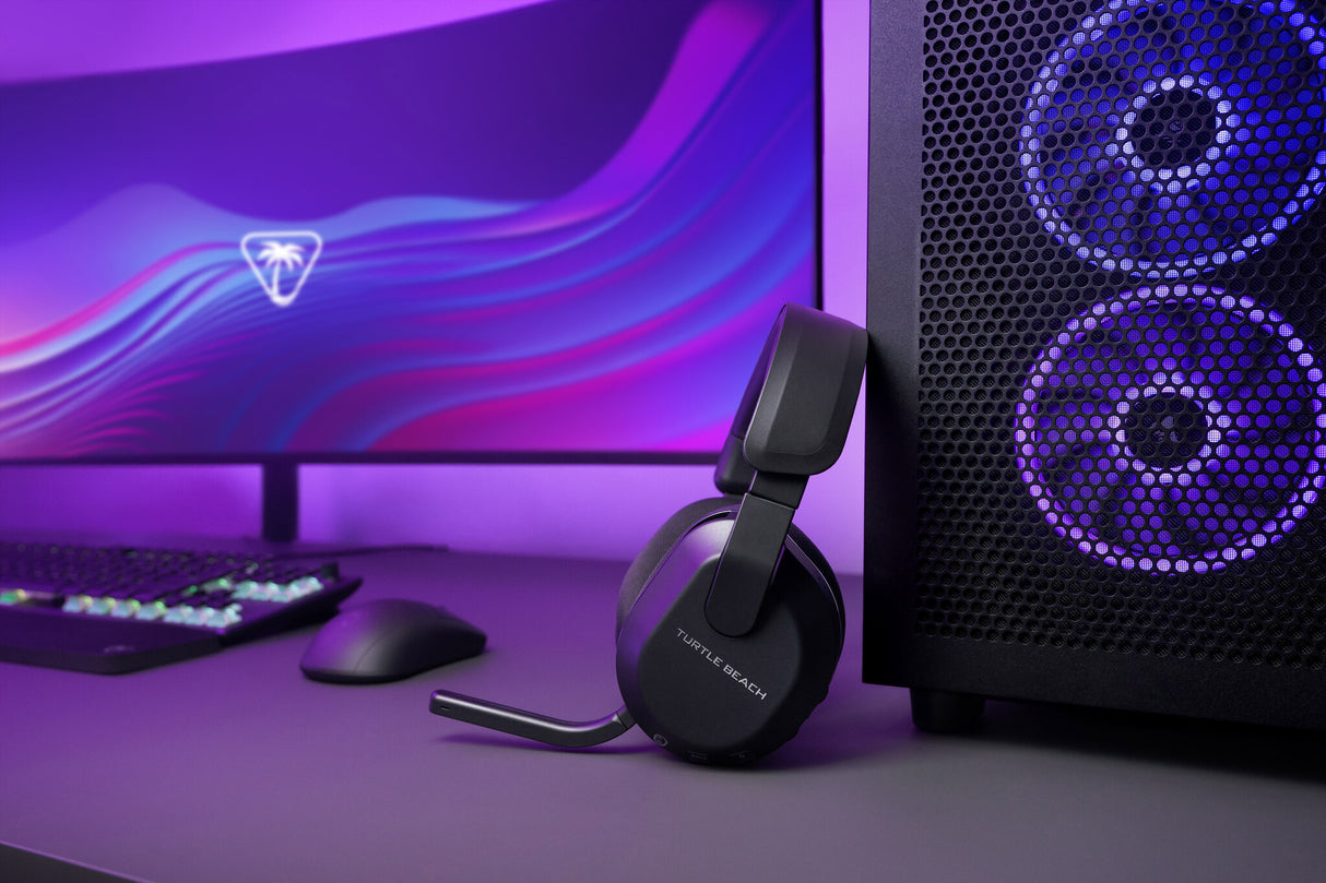 Turtle Beach Stealth 600 Black PC Wireless Gaming Headset with up to 80 hour Battery, 50mm Speakers and Bluetooth for PC, PS5, PS4 and Mobile