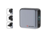 Verbatim Mini GaN Charger 140W with Display