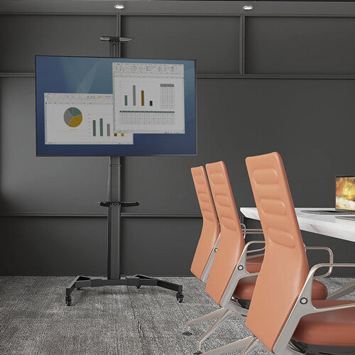 Fellowes 100136877 monitor mount / stand 177.8 cm (70") Floor Black