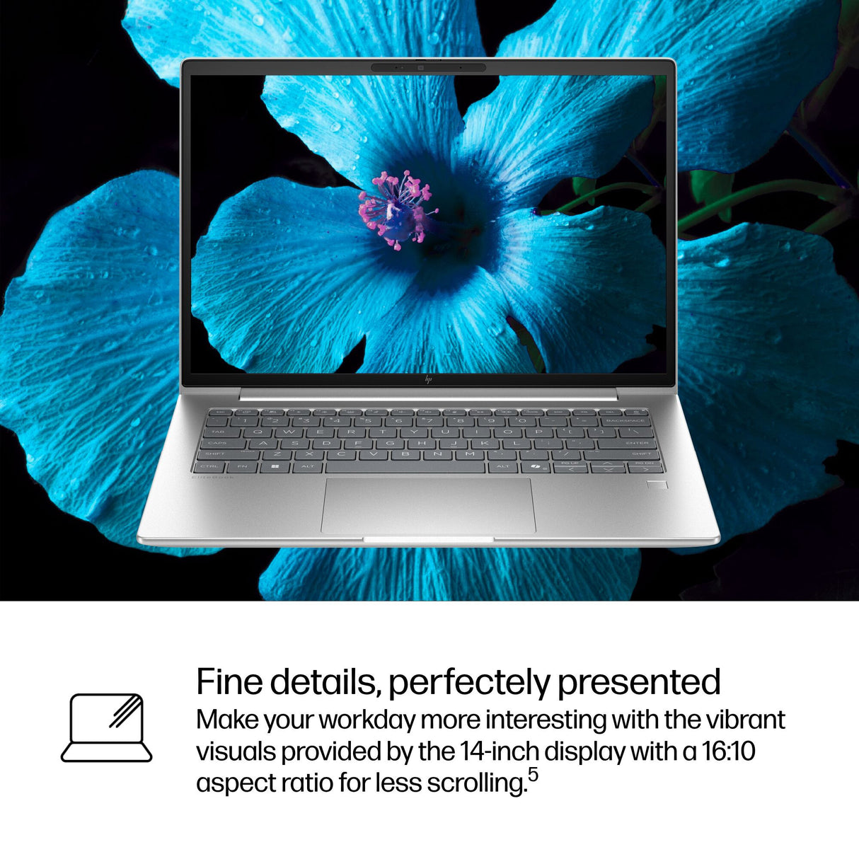 HP EliteBook 6 G1i AI Intel Core Ultra 5 225U Laptop 35.6 cm (14") WUXGA 16 GB DDR5-SDRAM 512 GB SSD Wi-Fi 6E (802.11ax) Windows 11 Pro AI PC Silver