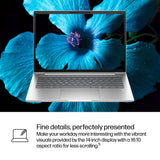 HP EliteBook 6 G1i AI Intel Core Ultra 5 225U Laptop 35.6 cm (14") WUXGA 16 GB DDR5-SDRAM 512 GB SSD Wi-Fi 6E (802.11ax) Windows 11 Pro AI PC Silver