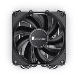 Jonsbo HP-400S Processor Air cooler 9 cm Black