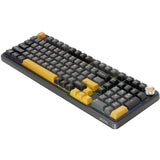 Marvo Titan 98 KG986W Wireless Mechanical Gaming , Tri-Mode Connectivity, Wired, 2.4GHz & Bluetooth, Hot-Swappable Mechanical Switches, Vibrant RGB Backlighting, Full-Key Anti-Ghosting keyboard