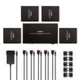 Lindy 70m Cat.6 4 Port HDMI 4K60 Splitter Extender