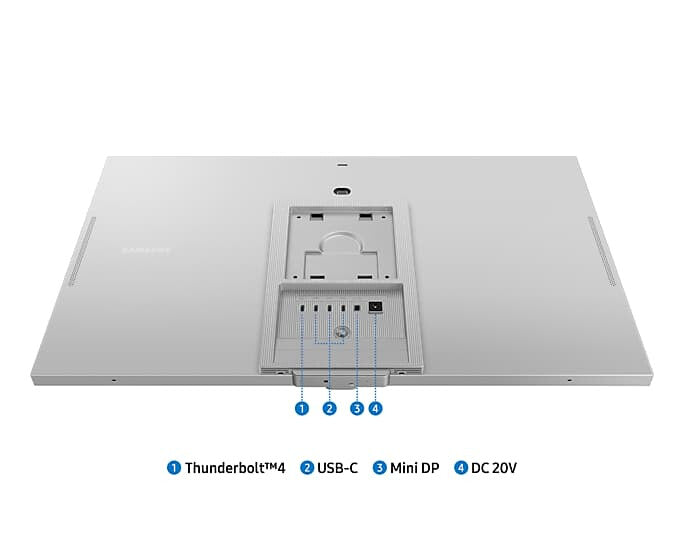 Samsung LS27C902PAU computer monitor 68.6 cm (27") 5120 x 2880 pixels 5K Ultra HD LED Silver