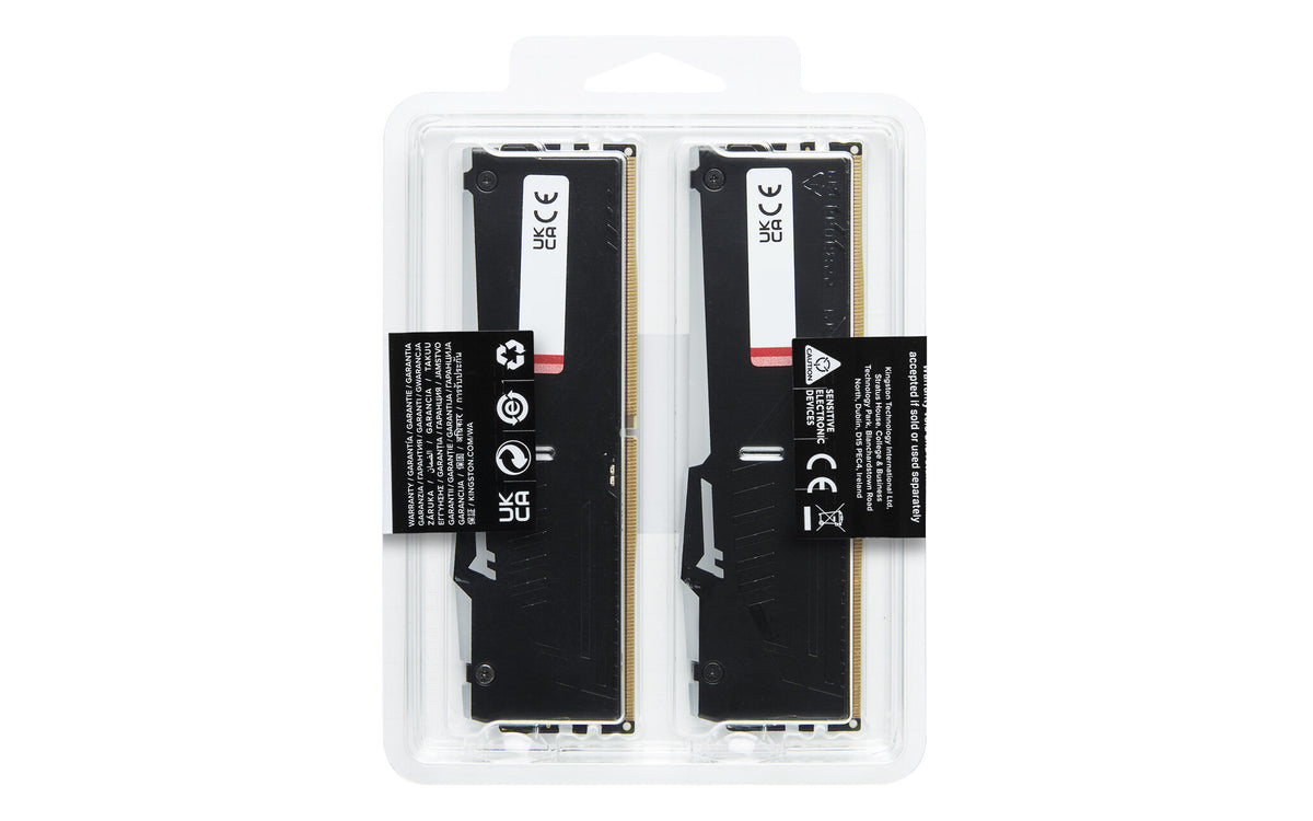 Kingston Technology FURY Beast 64GB 5200MT/s DDR5 CL40 DIMM (Kit of 2) RGB