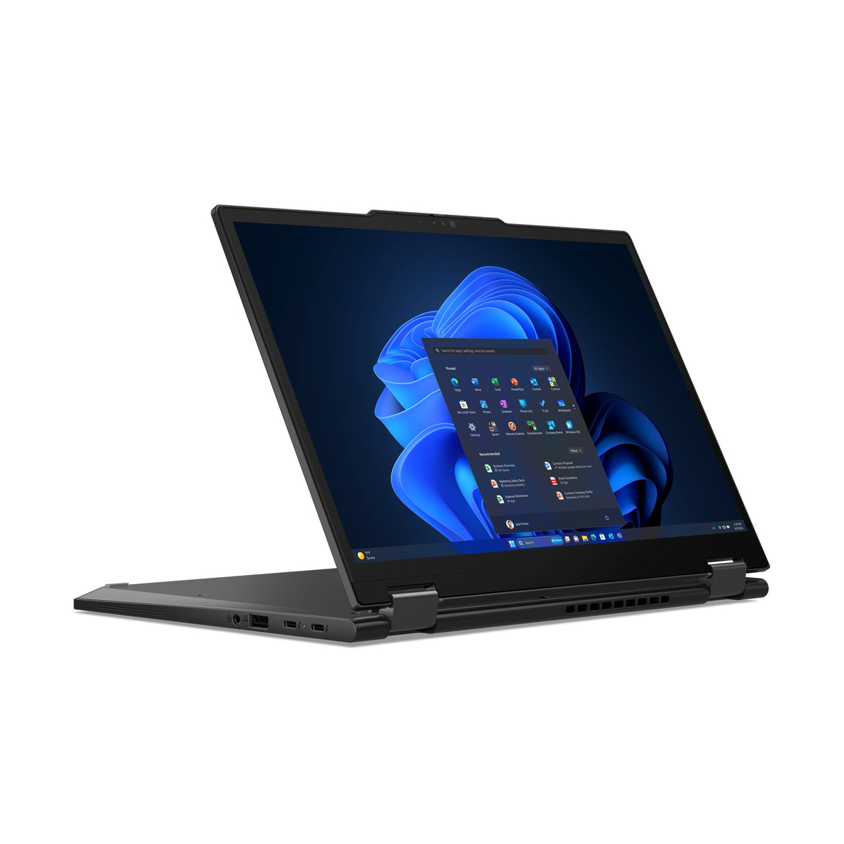 Lenovo ThinkPad X13 2-in-1 Intel Core Ultra 5 125U Hybrid (2-in-1) 33.8 cm (13.3") Touchscreen WUXGA 16 GB LPDDR5x-SDRAM 512 GB SSD Wi-Fi 6E (802.11ax) Windows 11 Pro Black