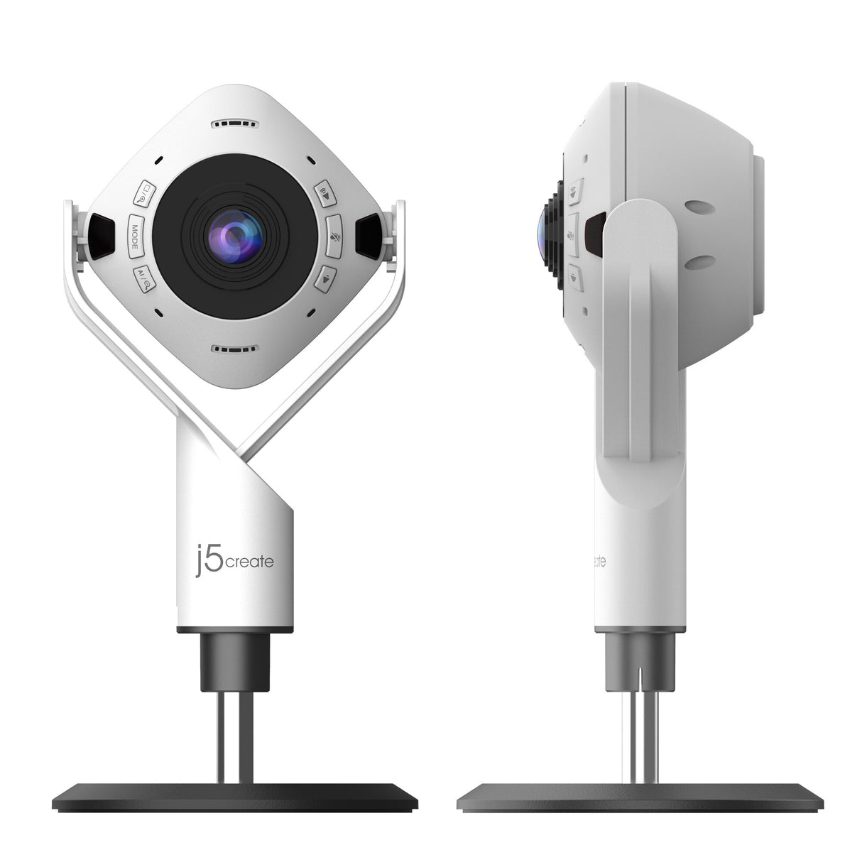 j5create JVU368 360° AI-Powered Webcam with Speakerphone