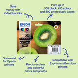 Epson Kiwi Singlepack Black 202 Claria Premium Ink