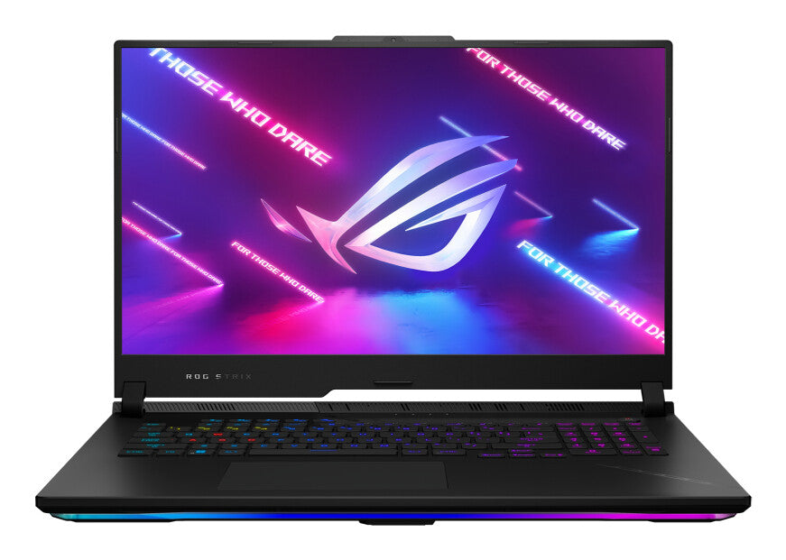 ASUS ROG Strix SCAR 17 G733PYV-LL046W AMD Ryzen™ 9 7945HX3D Laptop 43.9 cm (17.3") Wide Quad HD 32 GB DDR5-SDRAM 2 TB SSD NVIDIA GeForce RTX 4090 Wi-Fi 6E (802.11ax) Windows 11 Home Black