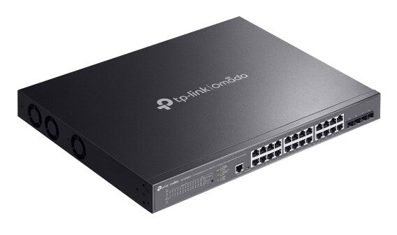 TP-Link Omada SG3428XMPP network switch Managed L2+ Gigabit Ethernet (10/100/1000) Power over Ethernet (PoE) 1U Black