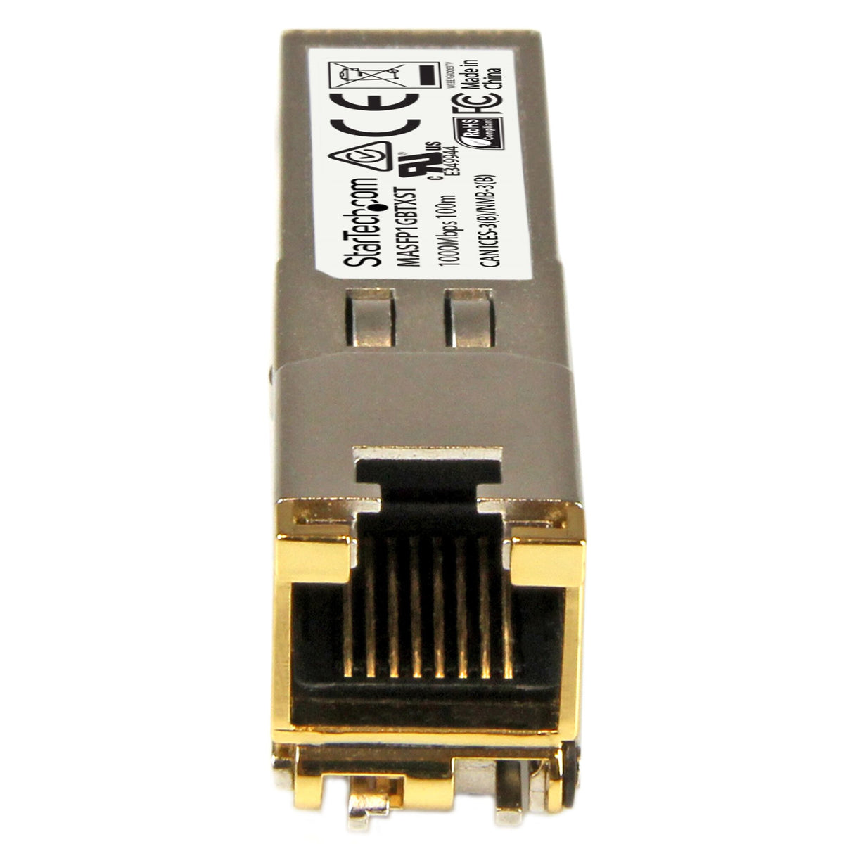 Meraki Core Stack Sfp StarTech.com Cisco Meraki MA-SFP-1GB-TX Compatible SFP Module - 1000BA ...
