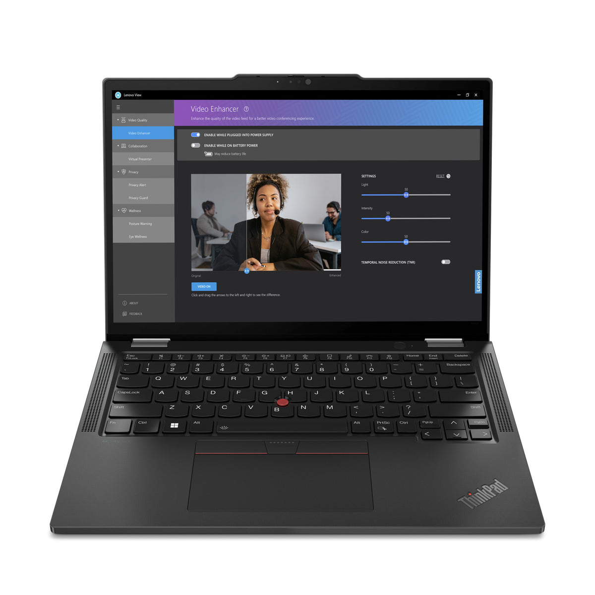 Lenovo ThinkPad X13 Gen 5 Intel Core Ultra 5 125U 16GB RAM 256GB SSD 13.3" WUXGA IPS Touchscreen Windows 11 Pro 2-in-1 Business Laptop with Pen - Black