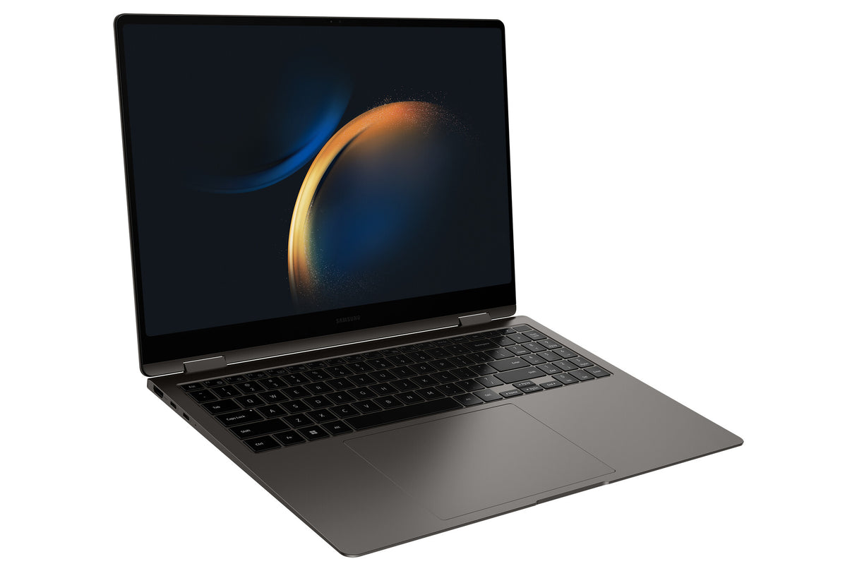 Samsung Galaxy Book3 Pro 360 Intel® Core™ i5 i5-1340P Hybrid (2-in-1) 40.6 cm (16") Touchscreen WQXGA+ 8 GB LPDDR5-SDRAM 256 GB SSD Wi-Fi 6E (802.11ax) Windows 11 Home Graphite